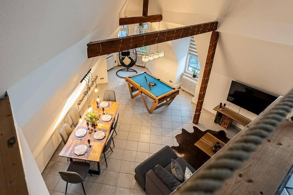 Loft Mit Billard-Tisch Und Ps4 Apartment Wuppertal Ngoại thất bức ảnh
