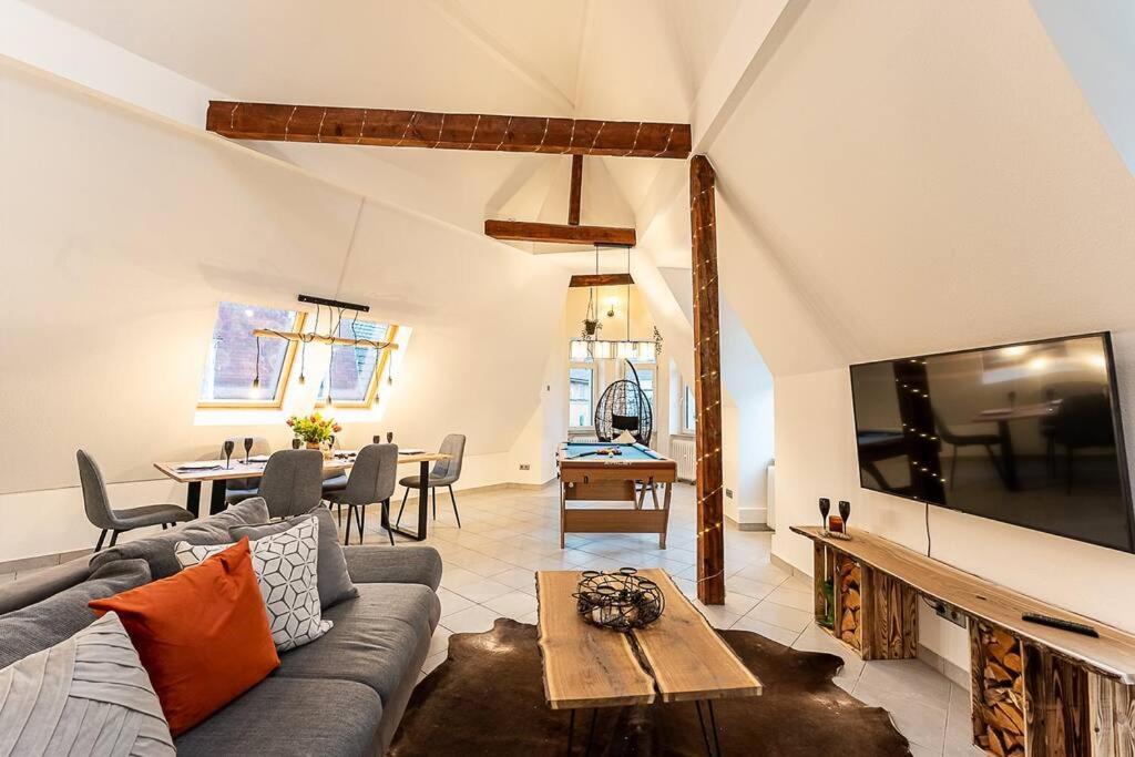 Loft Mit Billard-Tisch Und Ps4 Apartment Wuppertal Ngoại thất bức ảnh