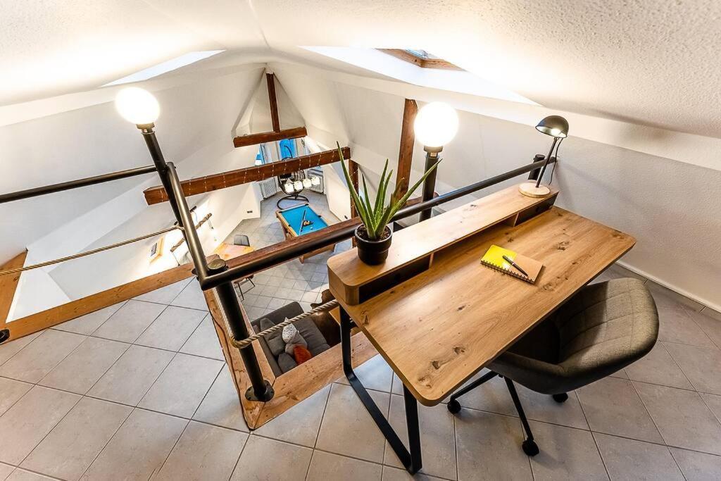 Loft Mit Billard-Tisch Und Ps4 Apartment Wuppertal Ngoại thất bức ảnh